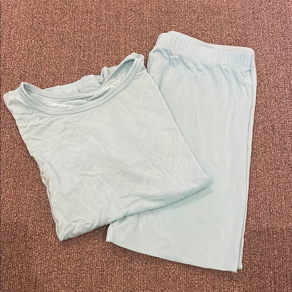 Kyte BABY Pajamas in blue/turquoise with Silky Soft Fabric and Breathable Design